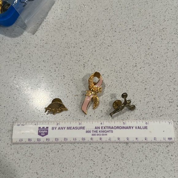 THE MASTER TEACHER FLYING BIRDS GEESE Avon Pink Breast Cancer Ribbon,Cheerleader - Picture 8 of 9